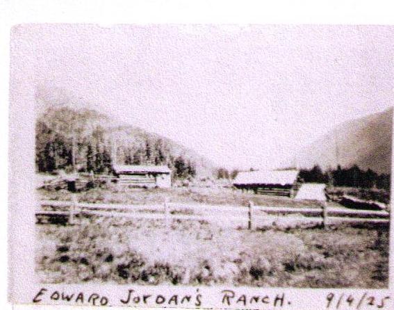 Edward Jordan's Ranch, September 4, 1925