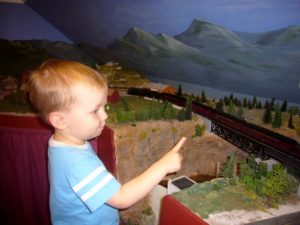 The Model Railway at the Creston Museum is always a hit with the youngsters.